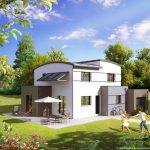 Maison toit zinc 4 chambres garage Phédre Coopalis
