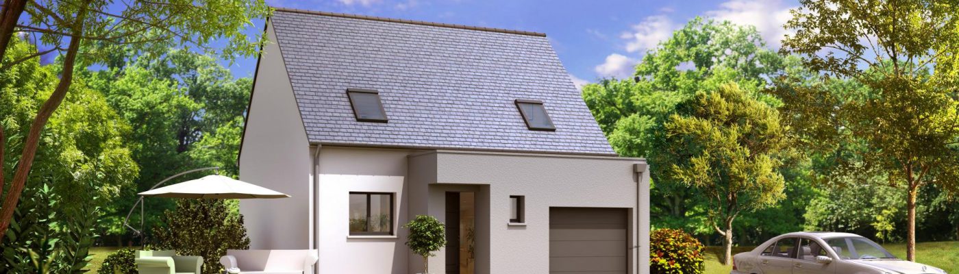 plan maison contemporaine 3 chambres