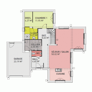 PLAN REZ-DE-CHAUSSÉE