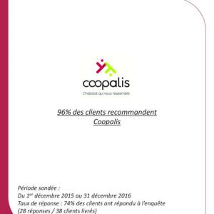 Rapport enquête satisfaction Coopalis page 1 -page-001