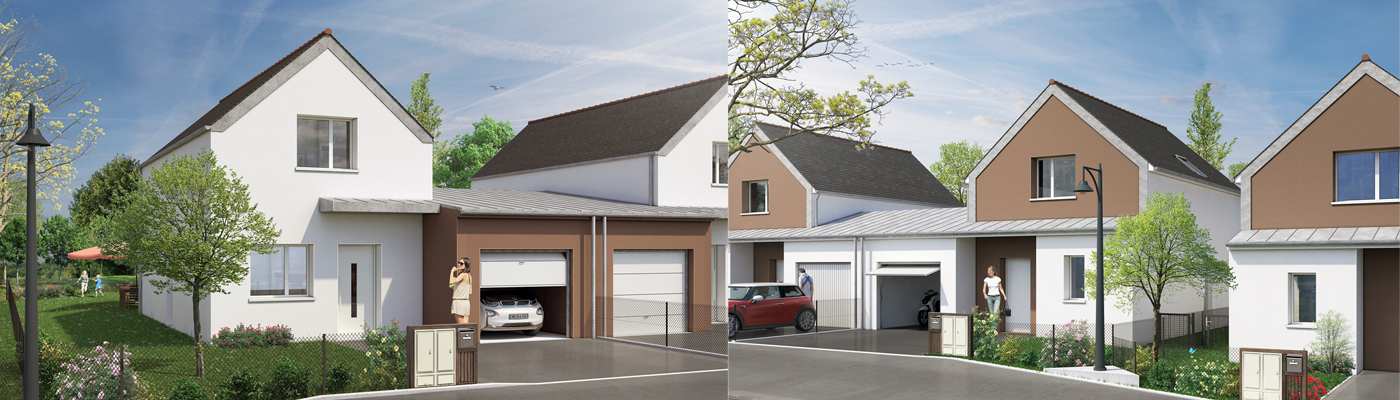 Plan Les Villas de la Lande à Ploufragan (22440)