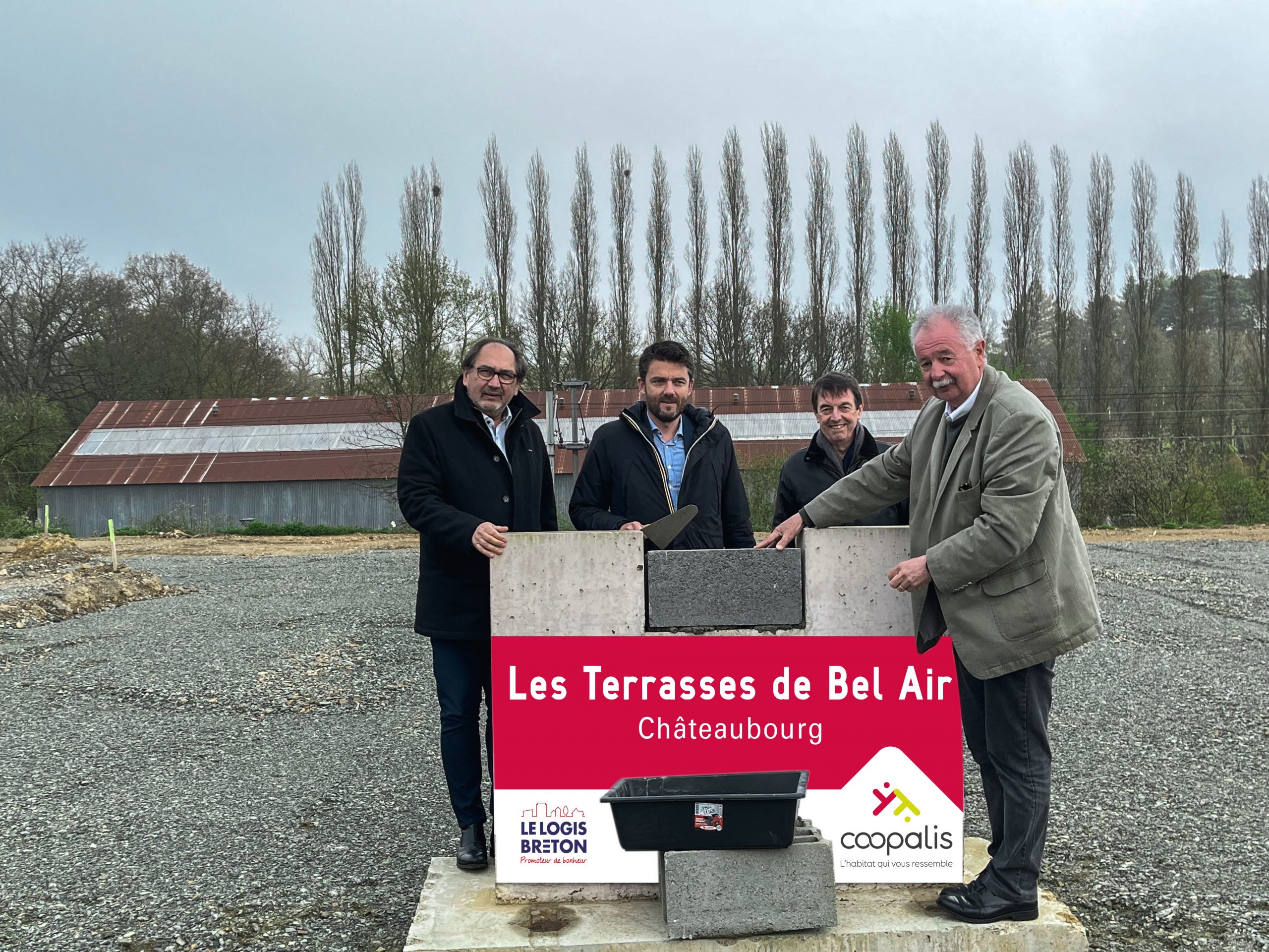 Pose de la première CHATEAUBOURG