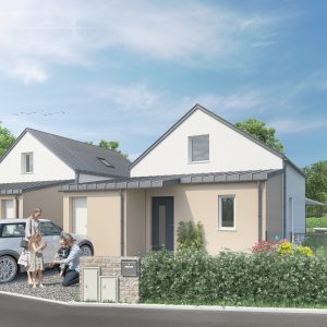Construction de maison à Plourhan (22410) - Plan par Coopalis
