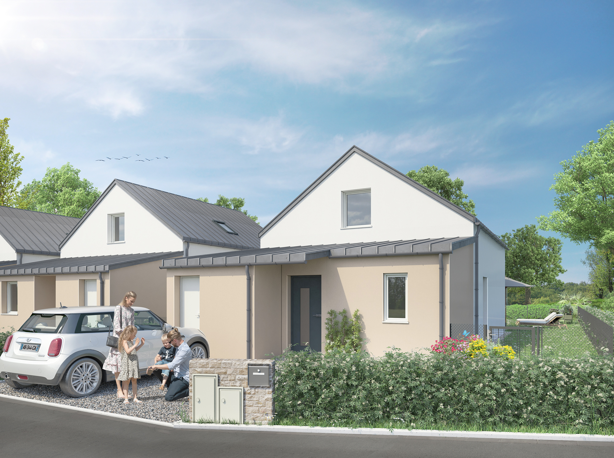 Construction de maison à Plourhan (22410) - Plan par Coopalis