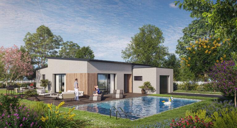 maison neuve haut de gamme avec piscine saint brieuc