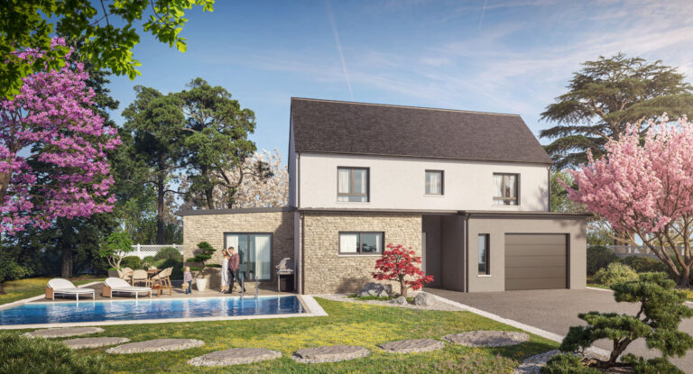 coopalis maison sur mesure haut de gamme avec piscine